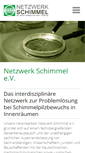 Mobile Screenshot of netzwerk-schimmel.info